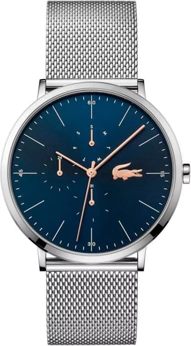 Lacoste 2011024 Men's Watch with Milanese Mesh Bracelet and Blue Dial