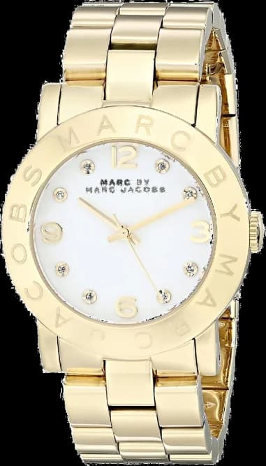 Marc Jacobs MBM3056 Round Gold Stainless Steel Women's Watch