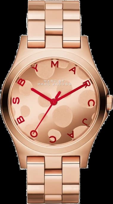Marc Jacobs MBM3268 Rose Gold Stainless Steel Bubble Pattern Women's Watch