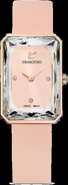 Swarovski 5547719 Uptown Rose Dial Beige Leather Women's Watch