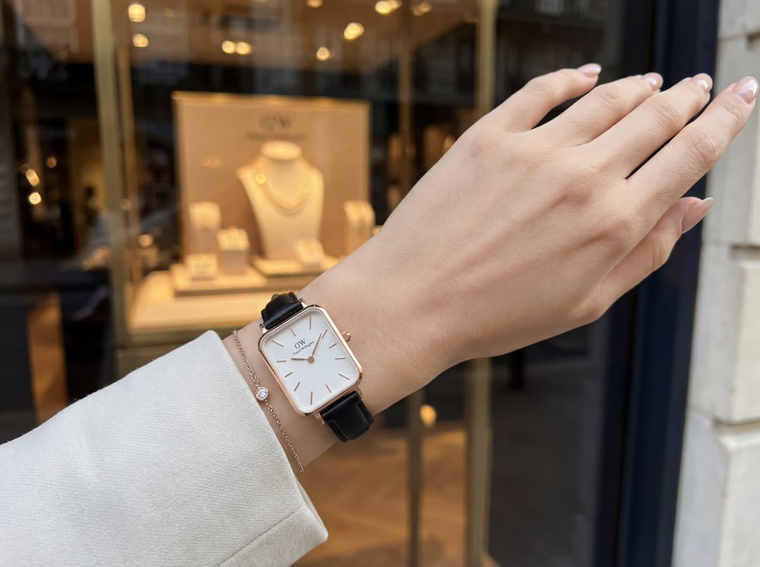 Illustration : Montre Daniel Wellington cuir femme : le guide complet du style authentique