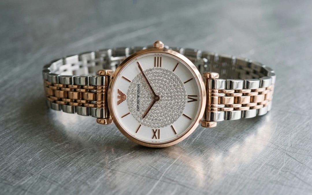 Profil tranche — Montre Emporio Armani femme : le guide complet pour choisir sa montre élégante et tendance
