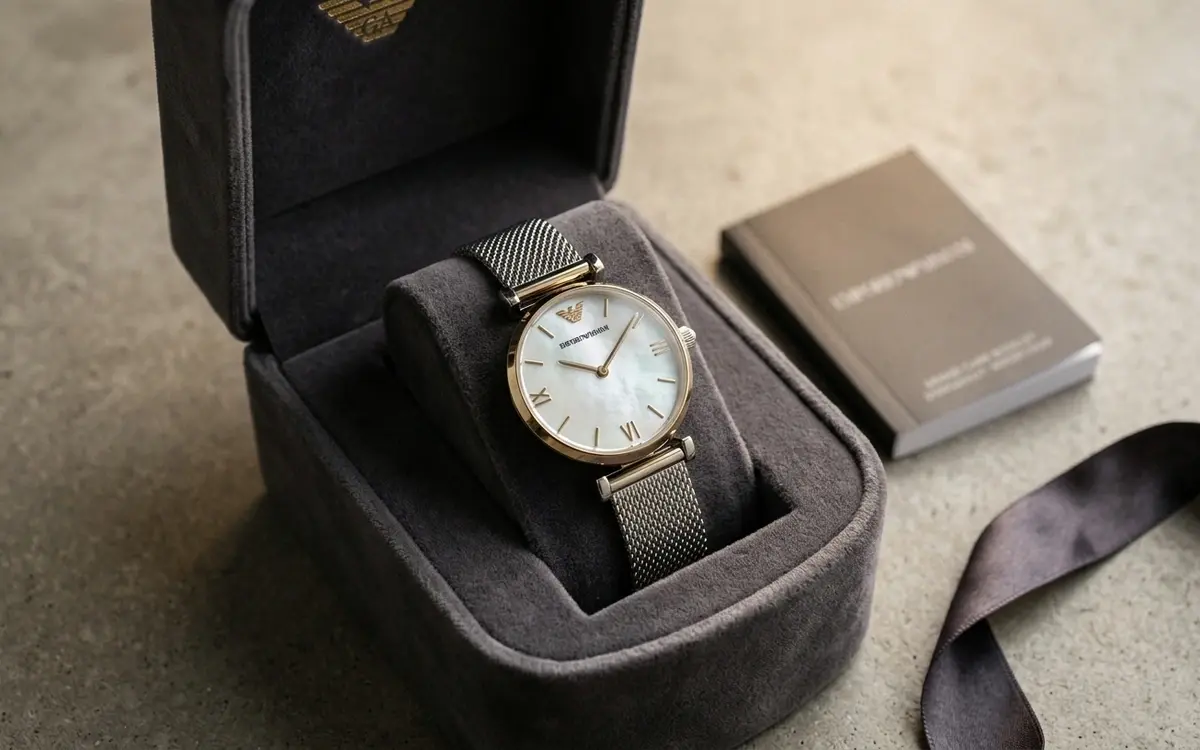 Montre Emporio Armani Or Femme : Guide Complet des Finitions Dorées