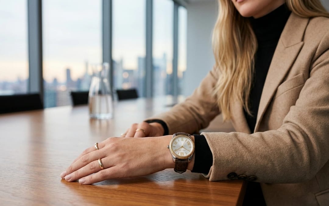 Wrist-shot — Montre Michael Kors Or Rose Femme : Le Guide Ultime du Glamour Accessible