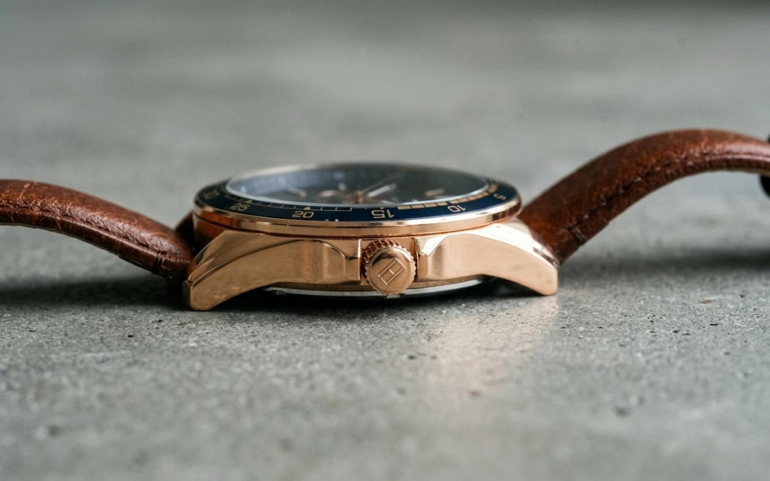 Profil tranche — Montre Tommy Hilfiger Or Homme : Le Guide Complet des Finitions Dorées