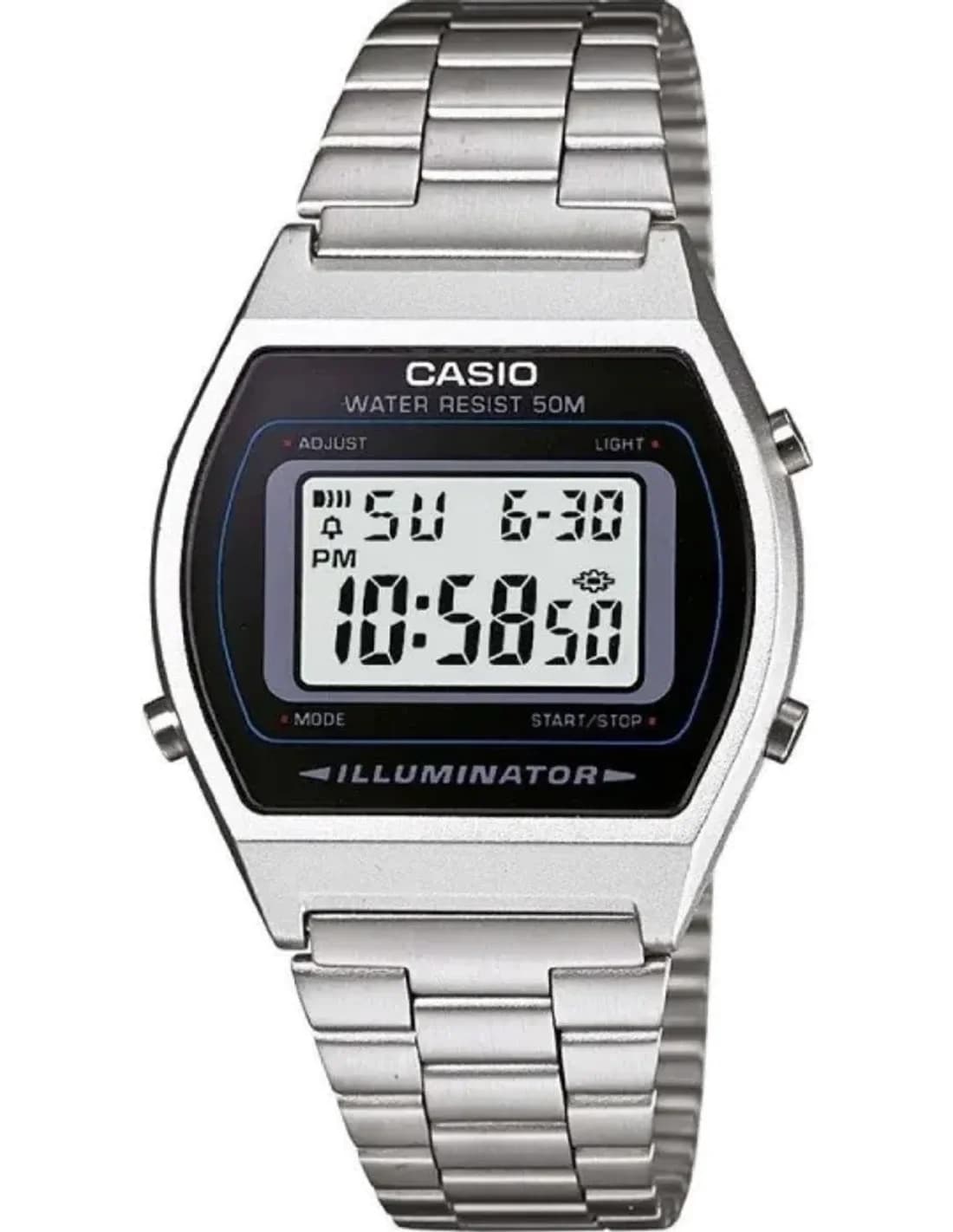 Casio Collection Vintage B640WD-1AVEF Black Digital Dial Watch
