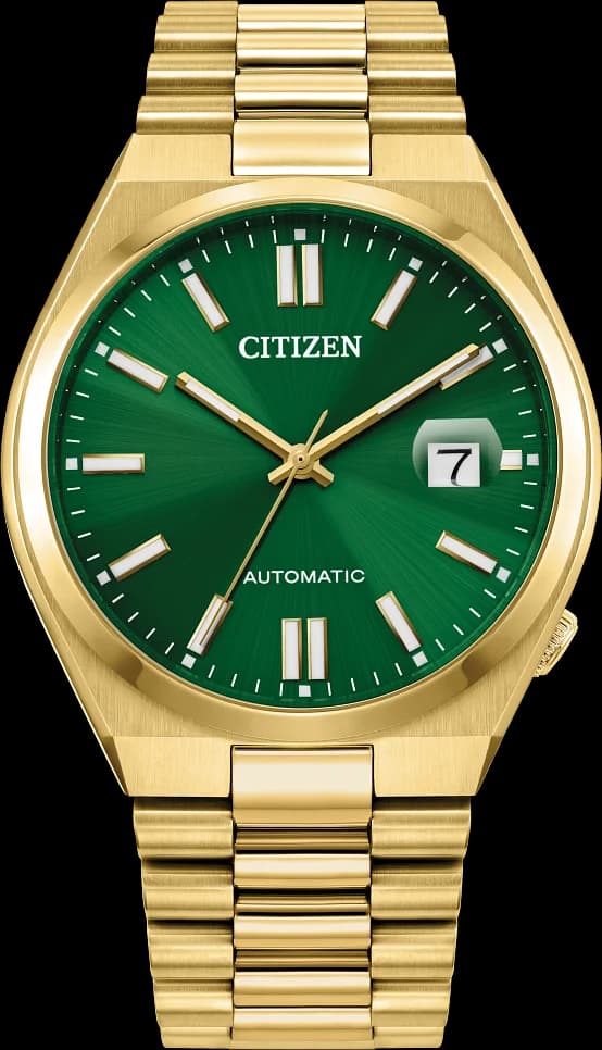 Citizen NJ0152-51X Tsuyosa Automatic Green Dial Stainless Steel Watch