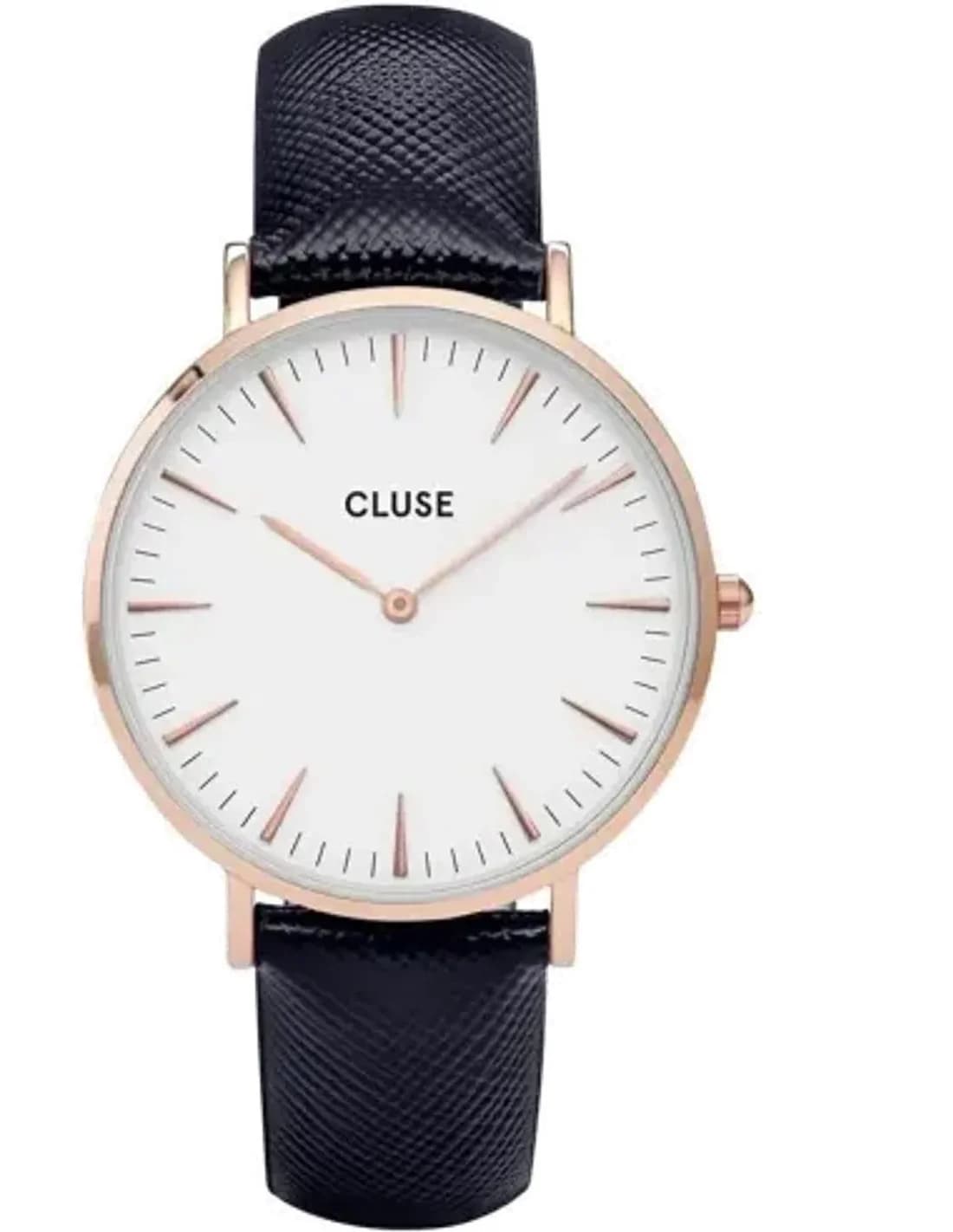 Cluse La Bohème CL18029 Black Leather Strap Women's Watch