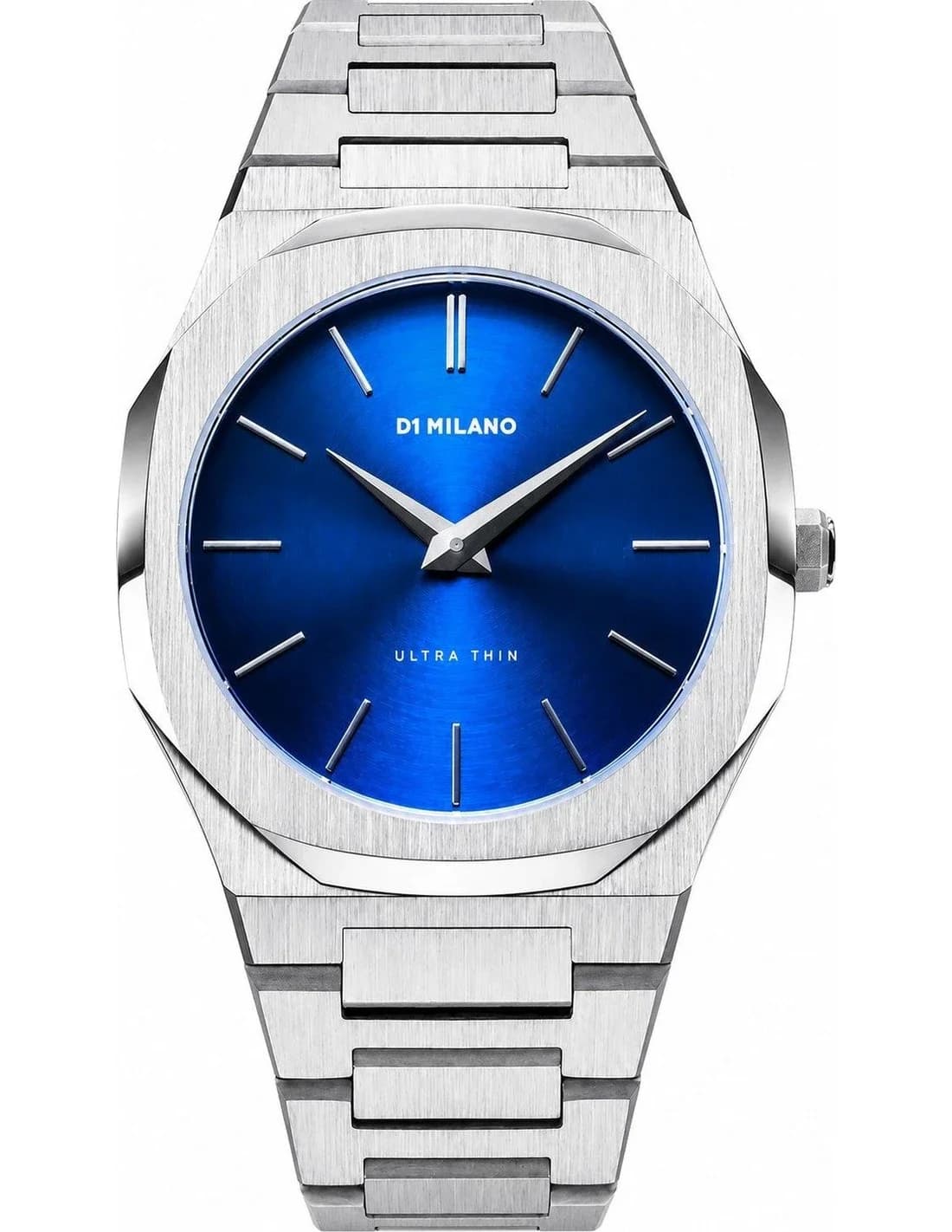 D1 Milano Ultra Thin D1-UTBJ09 Silver Dial Stainless Steel Men's Watch