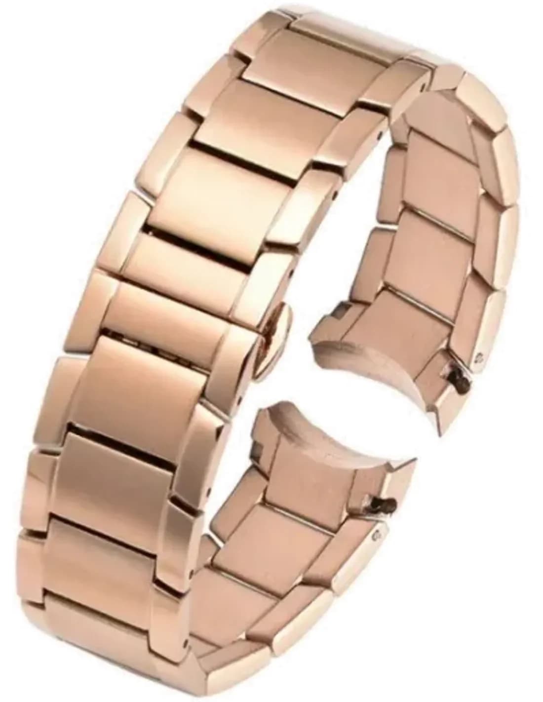 Emporio Armani AR2452 Replacement Bracelet Stainless Steel Rose Gold 22 mm