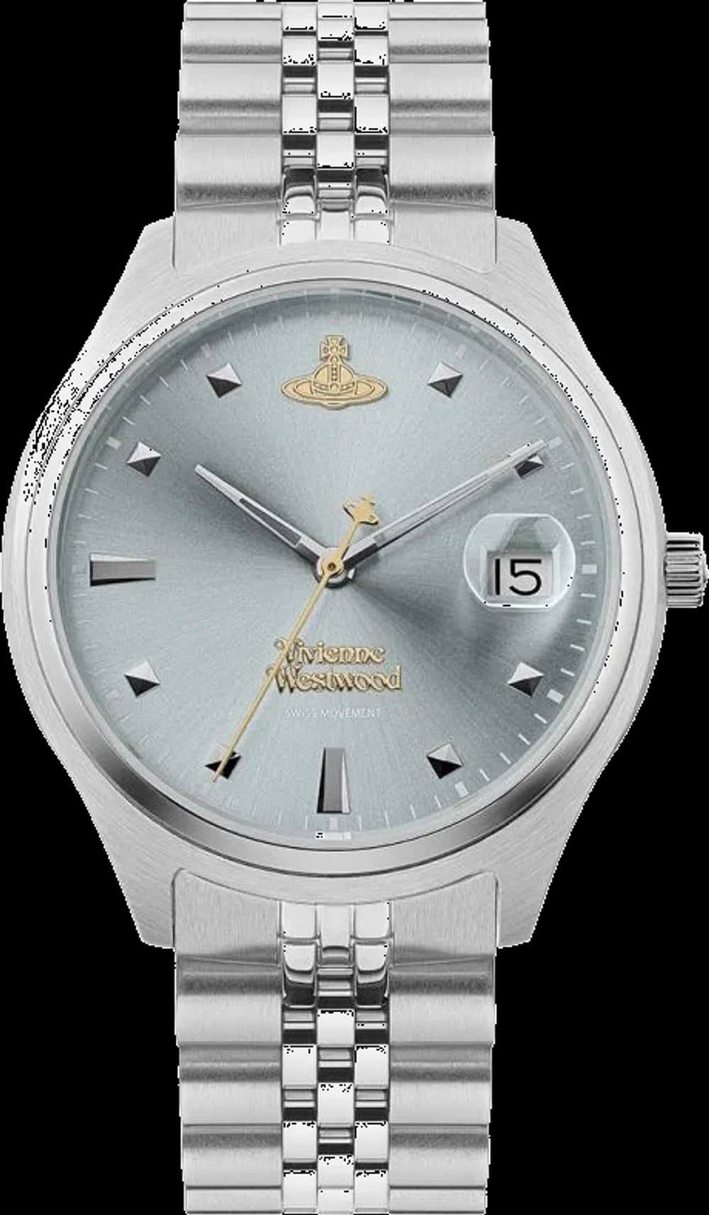 Vivienne Westwood VV261LBLSL Blue Dial Stainless Steel Women's Watch