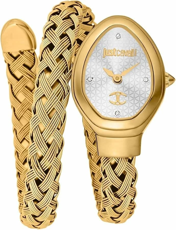 Just Cavalli JC1L264M0025 Stainless Steel Watch with Silver Dial
