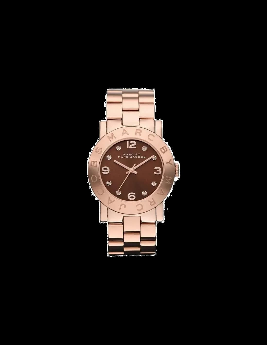 Marc Jacobs MBM3167 Amy Stainless Steel Chocolate Dial Women's Watch