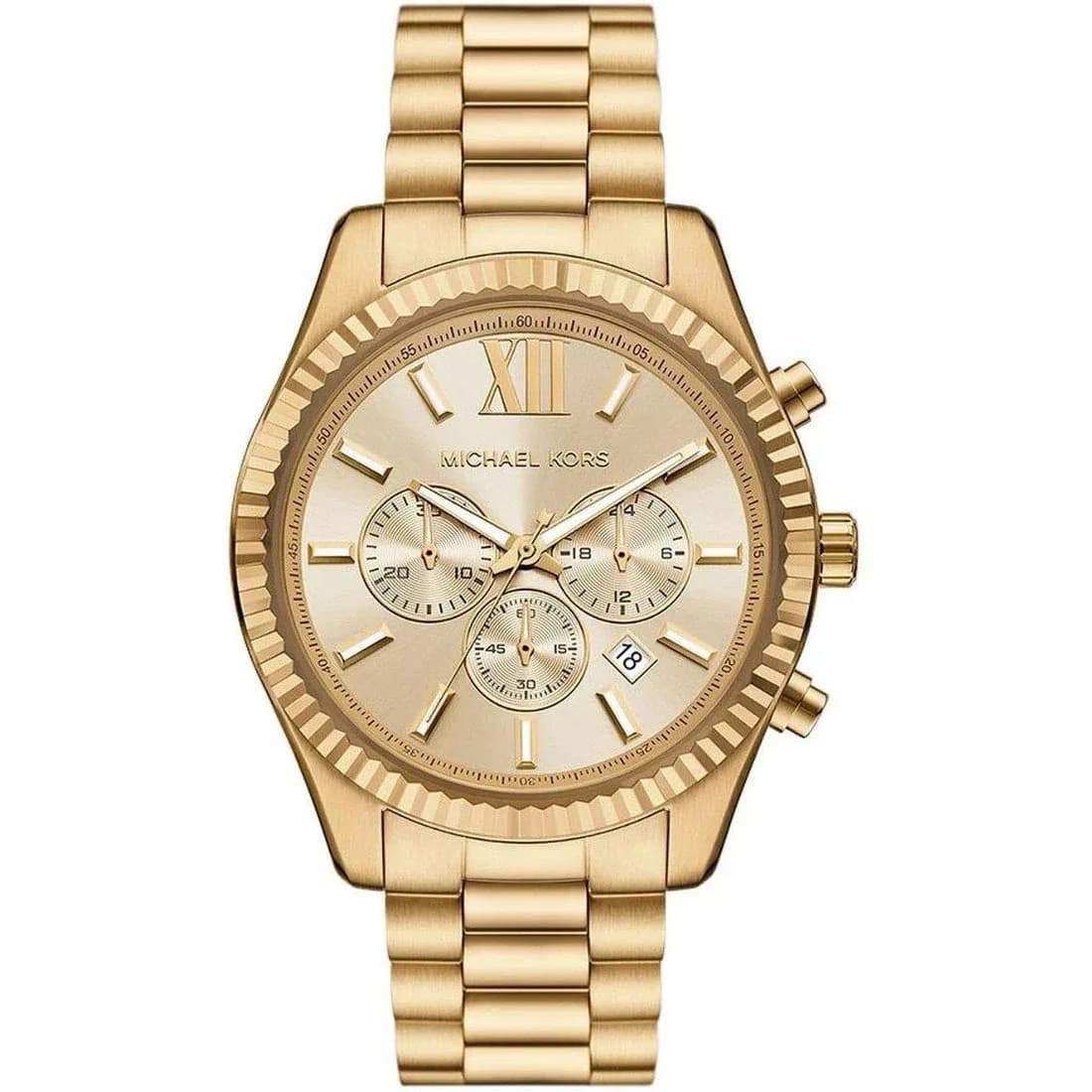 Michael Kors MK9235 Men's Watch Gold Stainless Steel – 2-year warranty