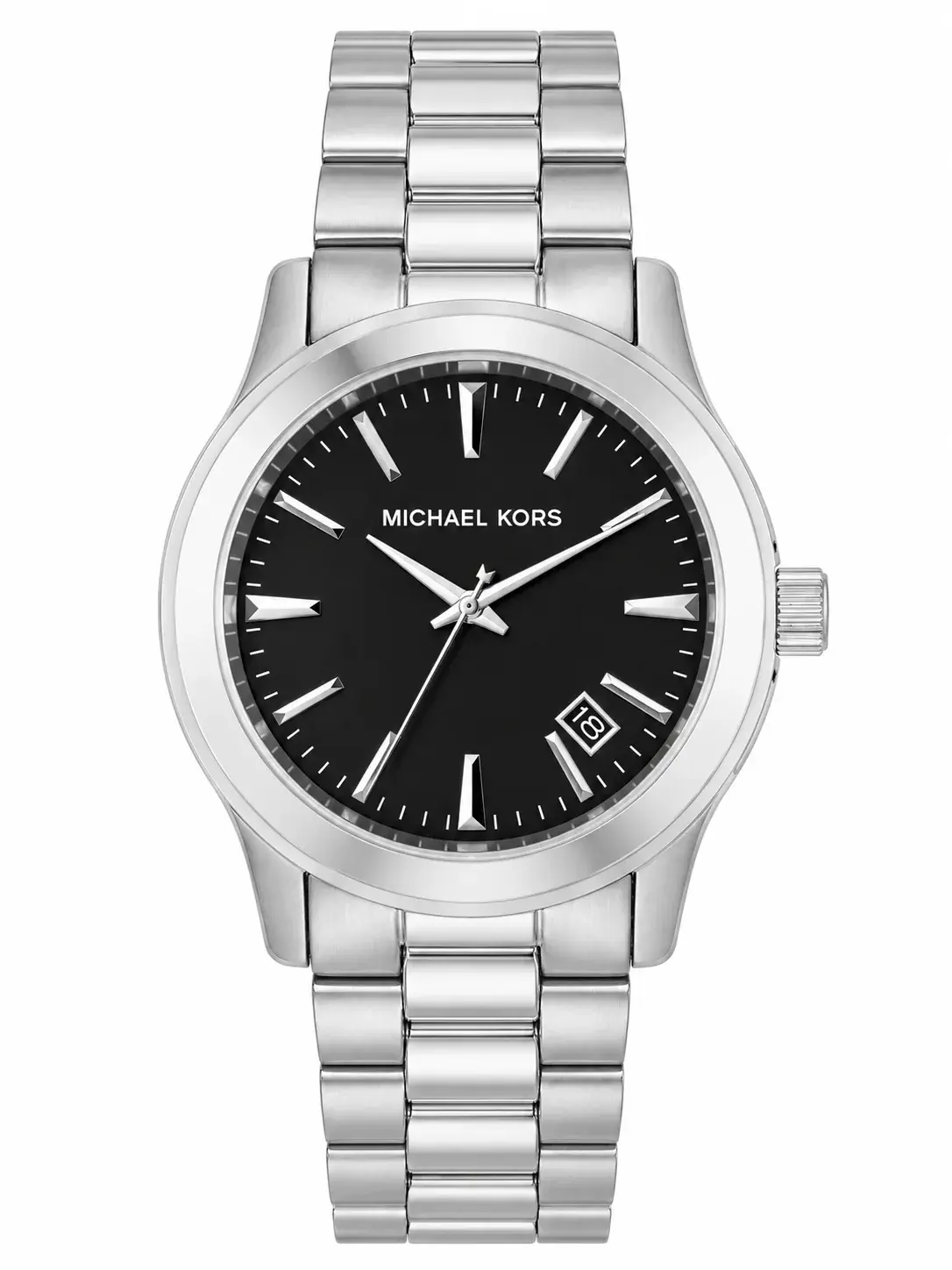 Montre Michael Kors MK7052 homme cadran noir bracelet acier