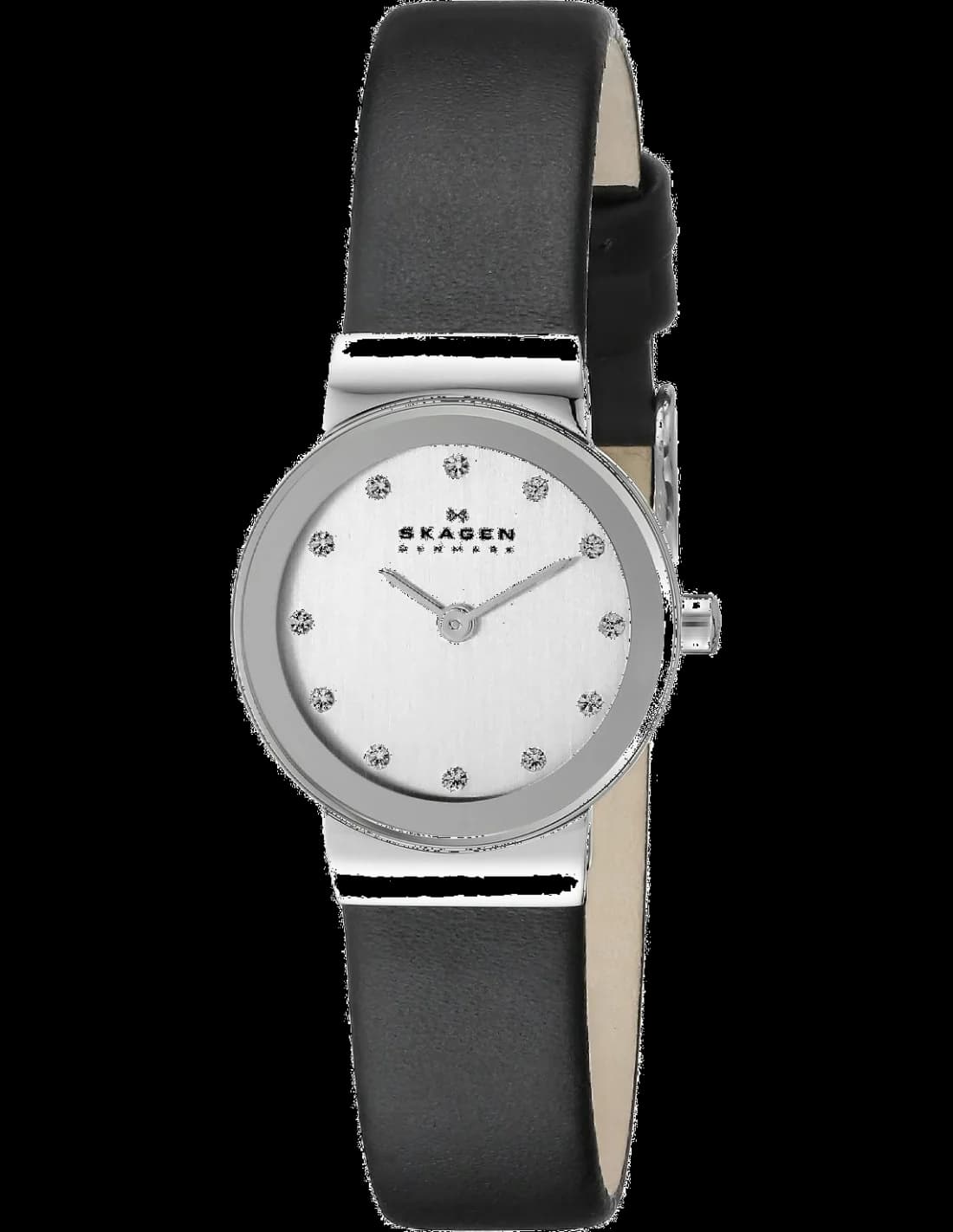 Skagen Freja 358XSSLBC Black Women's Watch Classic Refined Design