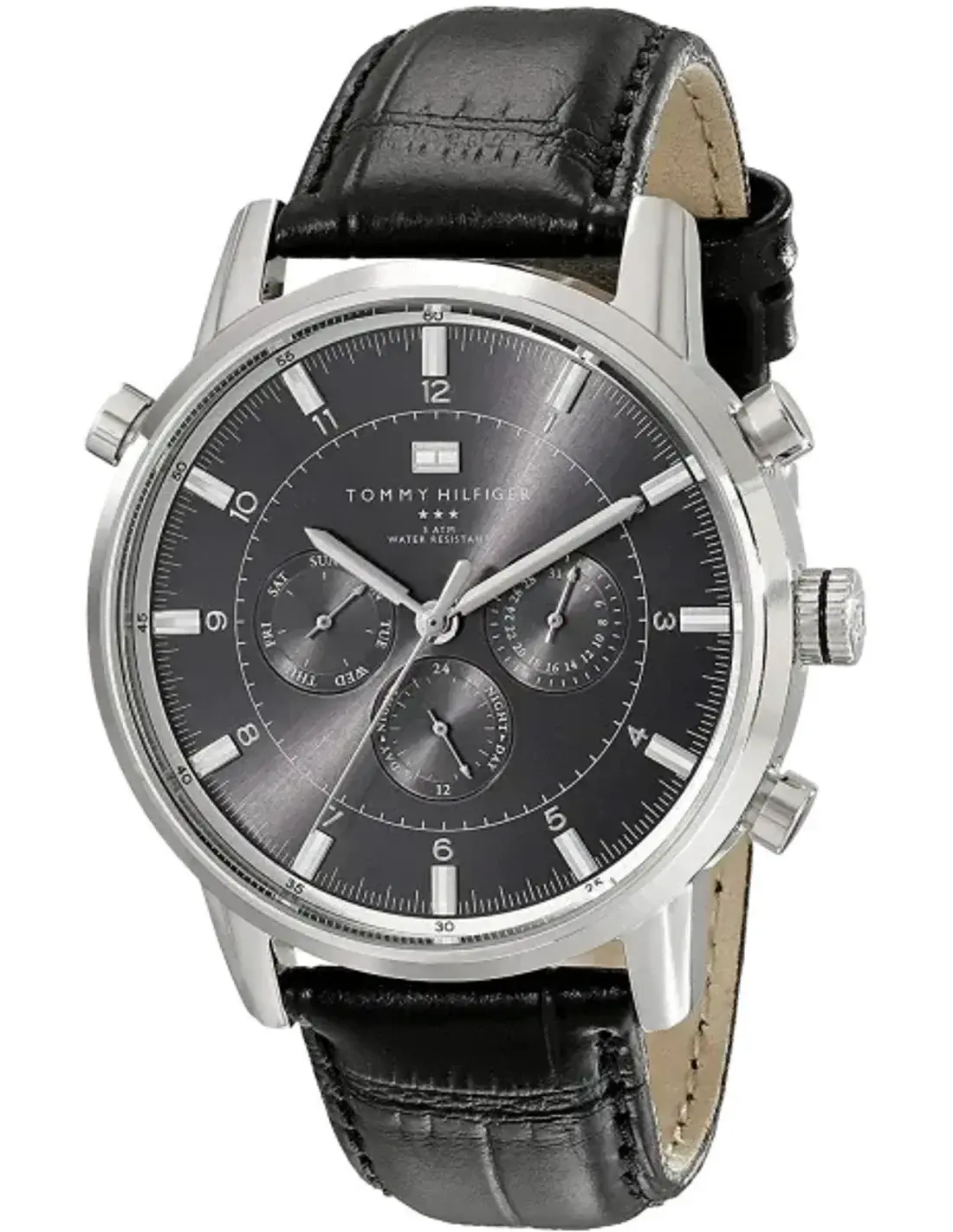 Montre Homme Tommy Hilfiger Harrison 1790875 Bracelet en cuir Noir
