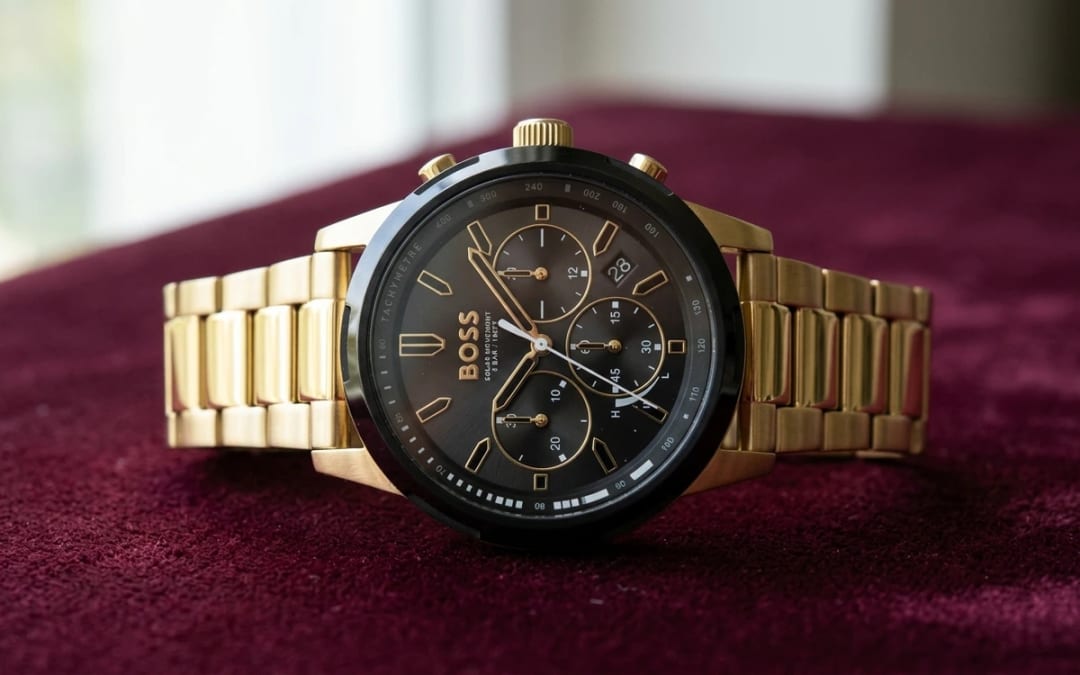 Macro cadran — Montre Hugo Boss homme : le guide complet pour choisir sa montre de luxe accessible