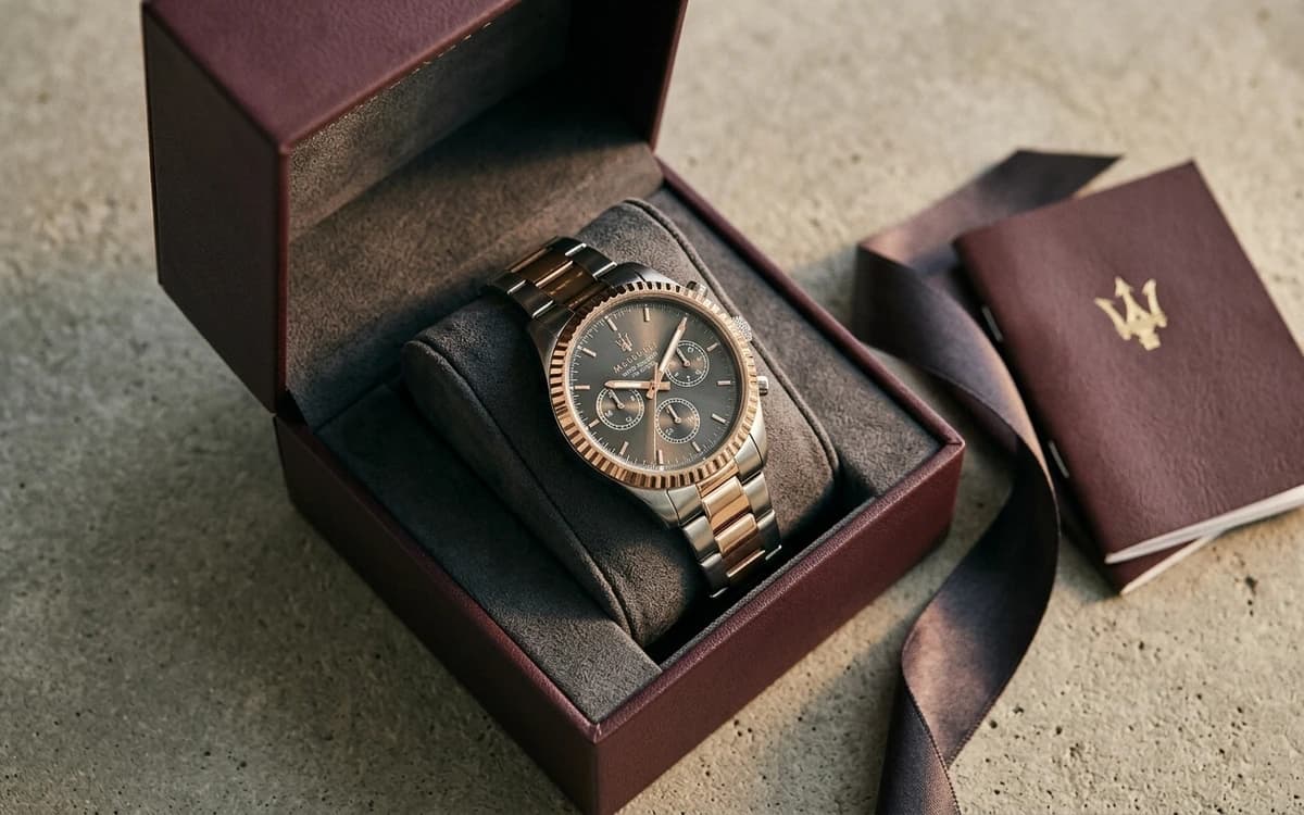 Montre Maserati Élégance Homme : Le Guide Complet du Style Raffiné