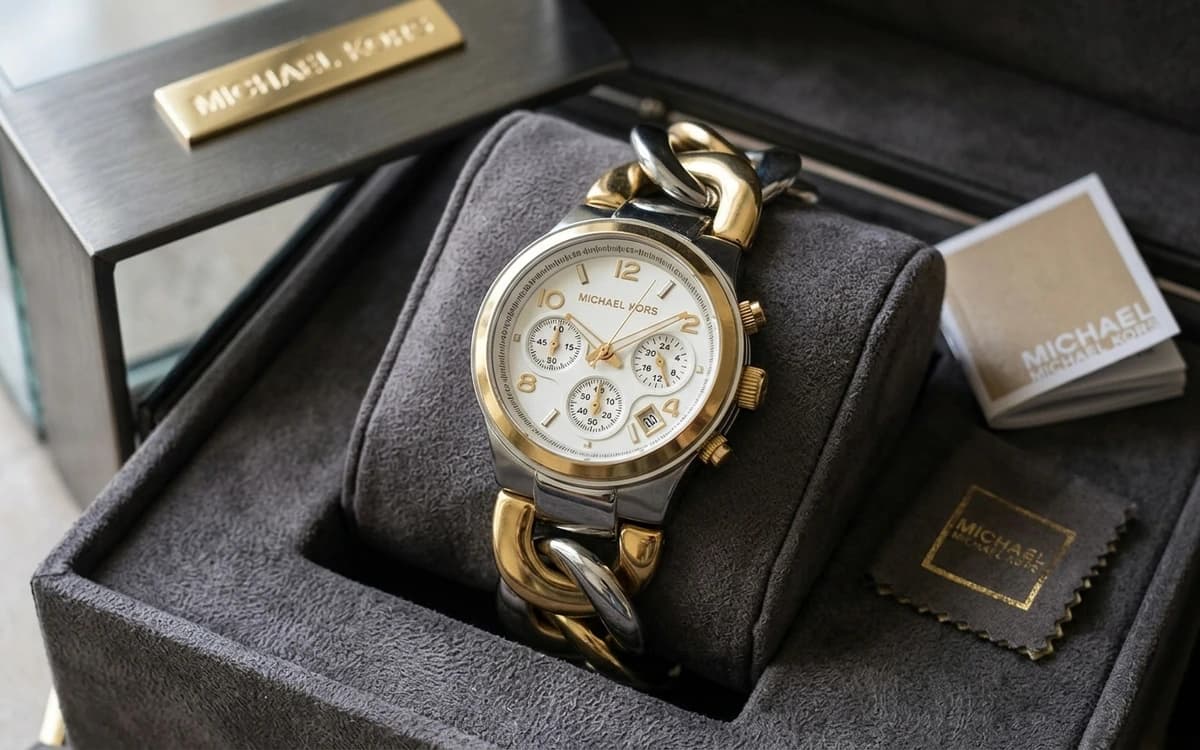 Montre Michael Kors Chronographe Femme : Fonctionnalité et Style au Poignet