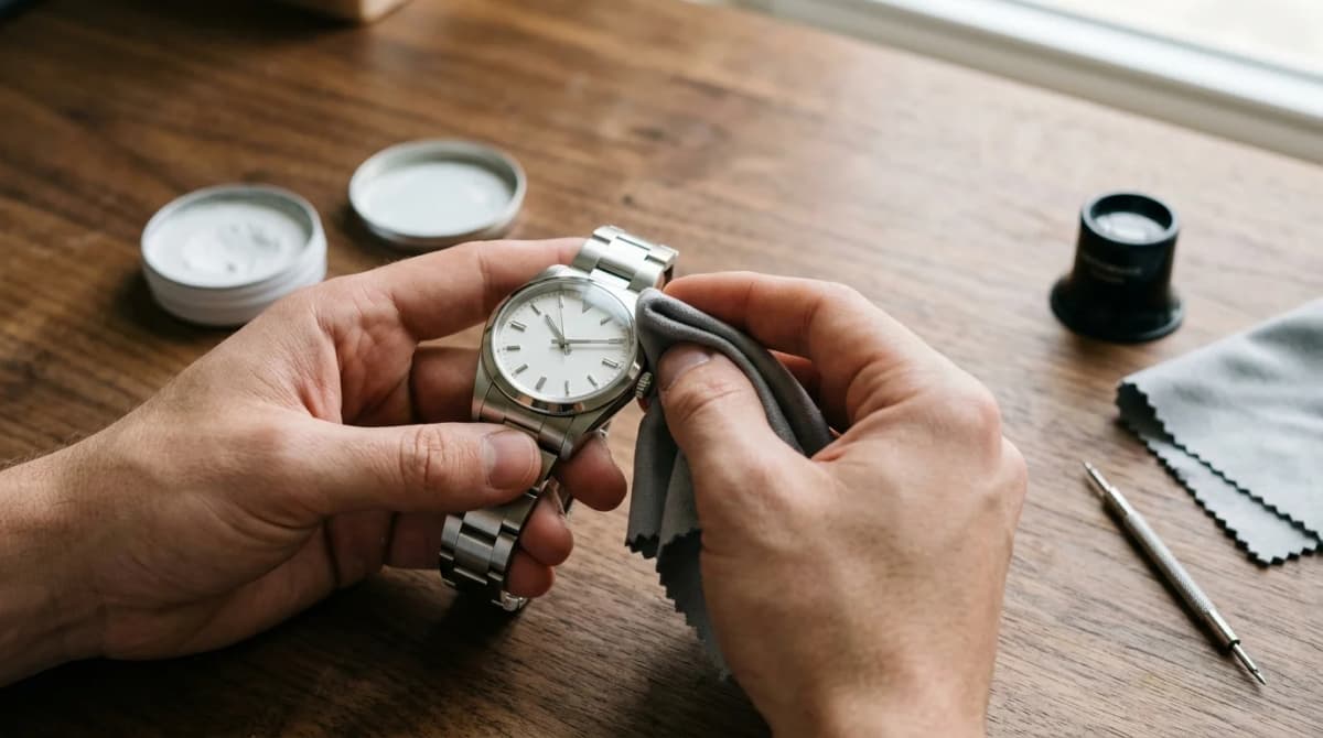Polissage de montre : le guide complet par type de verre et de métal