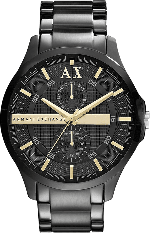 Montre Homme Armani Exchange Hampton AX2121 bracelet acier noir