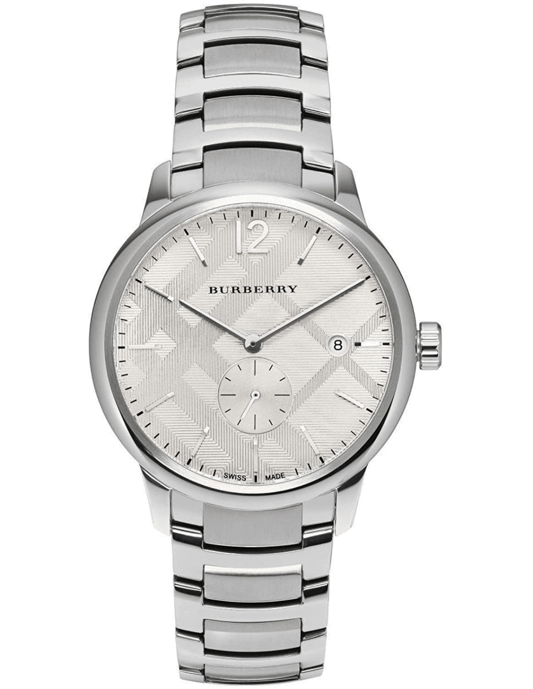 Montre Burberry BU10004 Classic Round en Acier Inoxydable