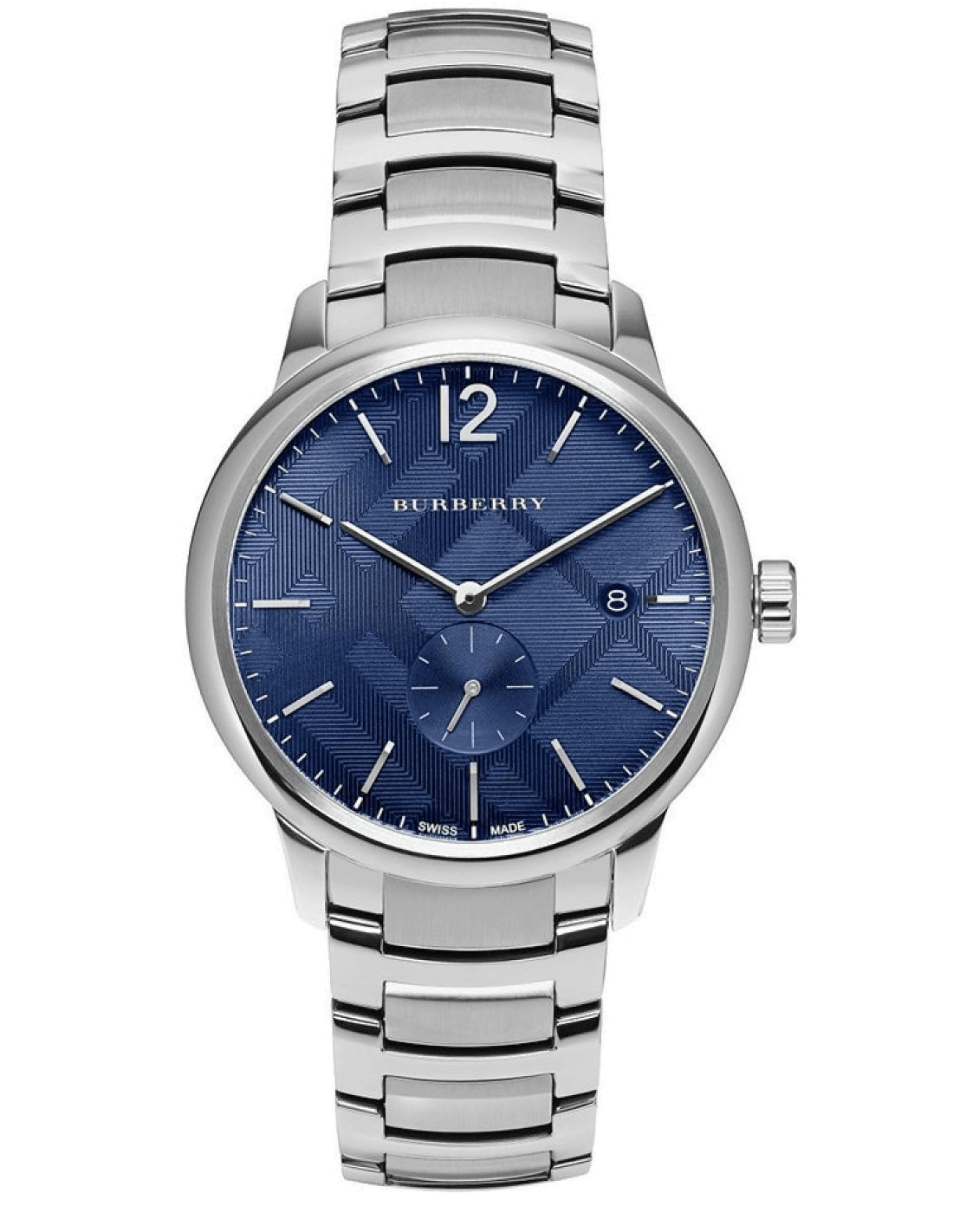 Montre Burberry Classic Round BU10007 Bracelet acier