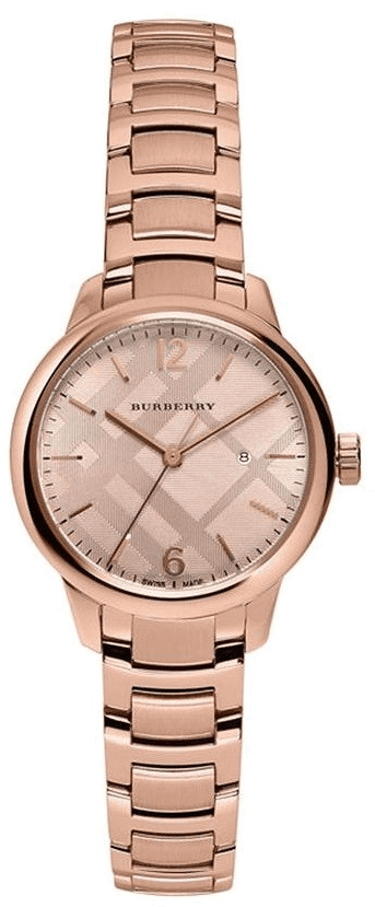 Montre Femme Burberry BU10116 Acier Rose Gold 32mm