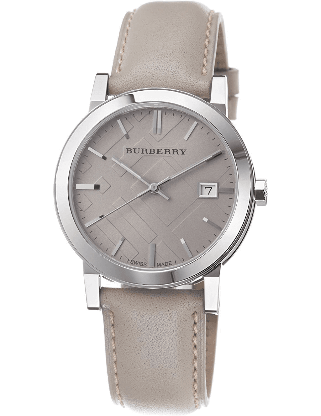 Montre Homme Burberry BU9010 Heritage Beige à Cadran Texturé