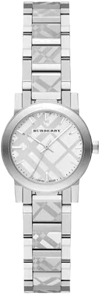Montre Femme Burberry BU9233 Acier Argenté Swiss Made The City