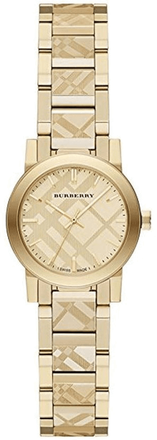 Montre Femme Burberry BU9234 Acier Doré Jaune Collection The City