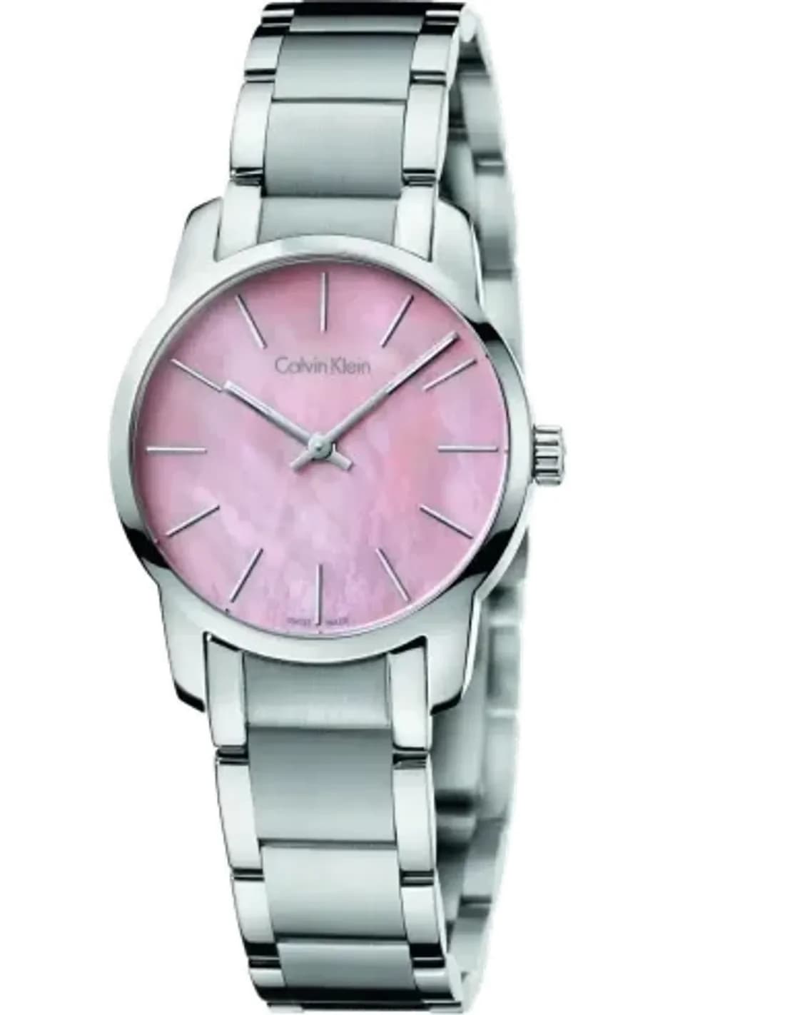 Montre Femme Calvin Klein City K2G2314E Cadran rose