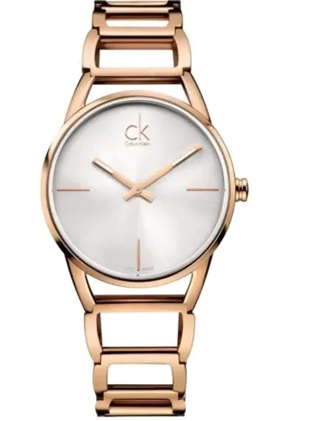 Montre Femme Calvin Klein Stately K3G23626 Or rose acier