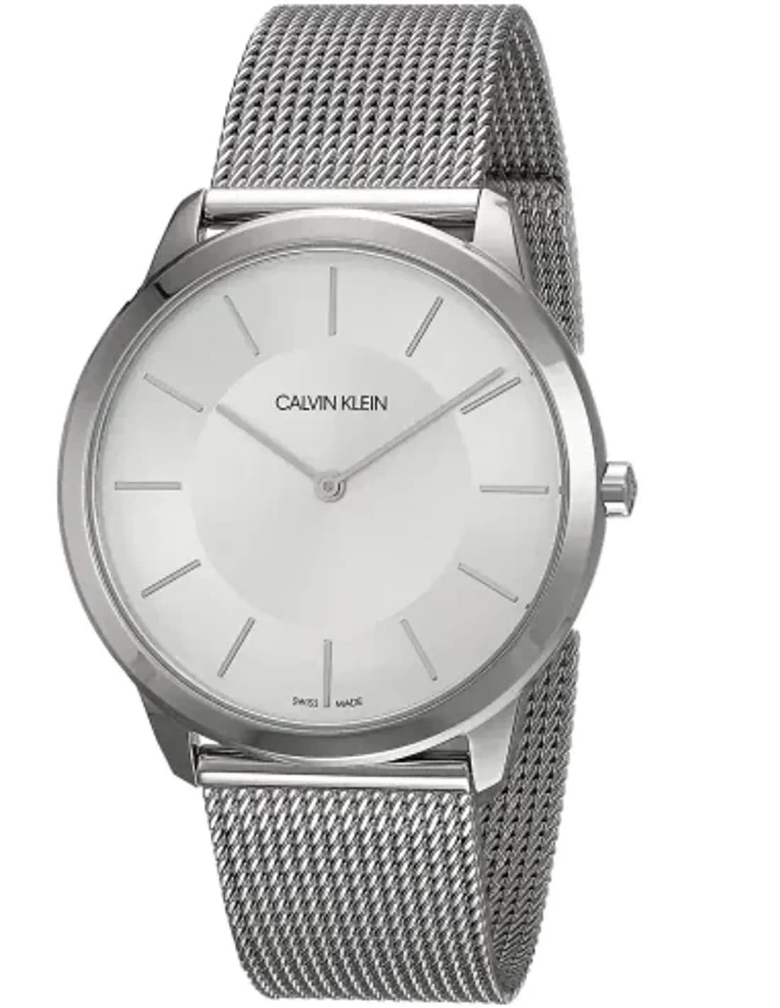 Montre Homme Calvin Klein Minimal K3M21126 Bracelet en maile milanaise