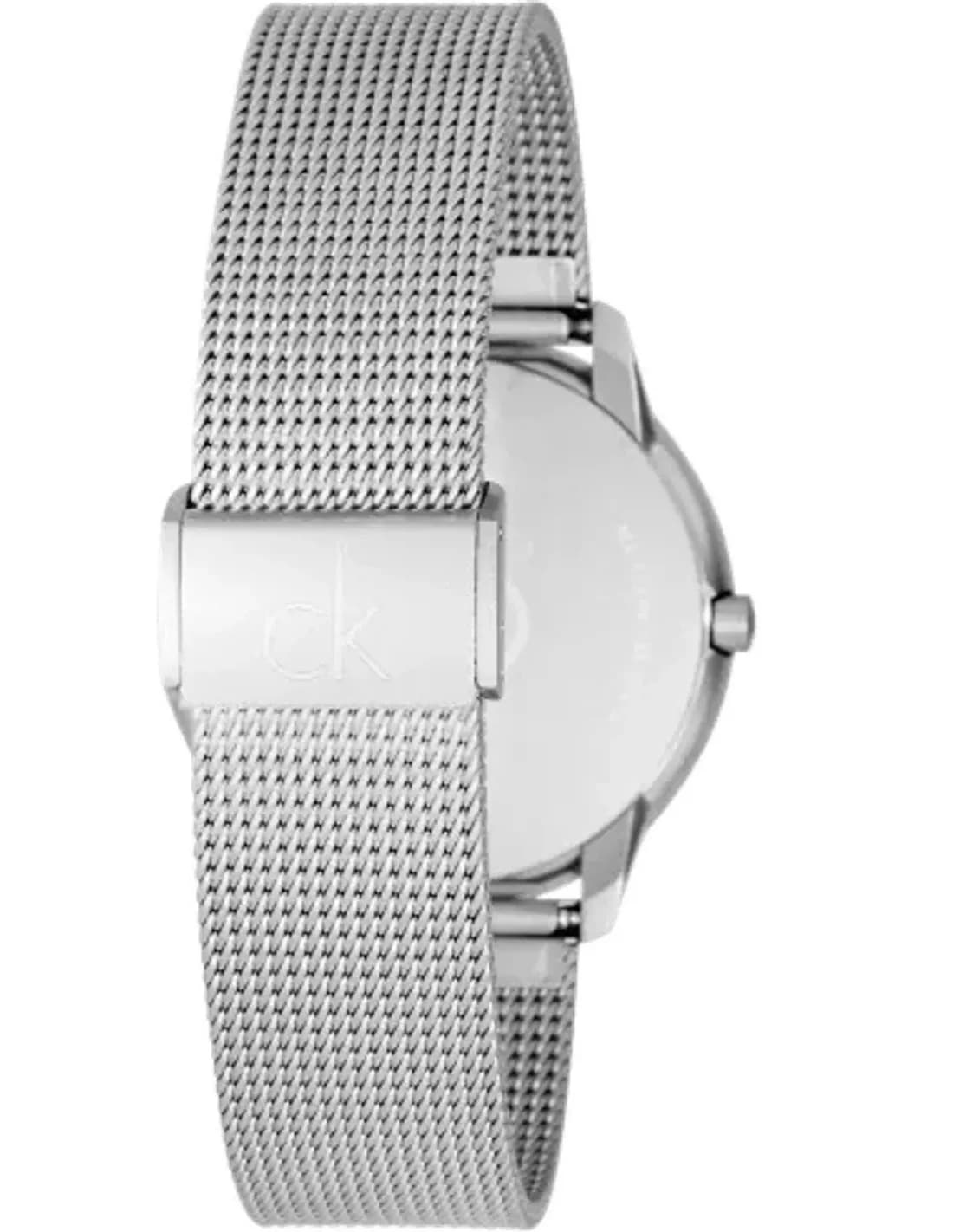 Montre Femme Calvin Klein Minimal K3M22T26 Argent en mesh bracelet