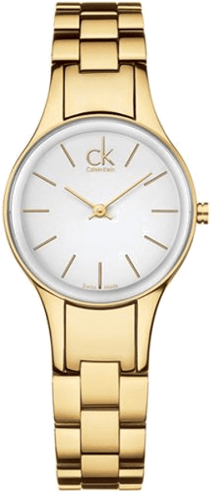 Montre Femme Calvin Klein Simplicity K4323212 Acier Doré Swiss Made