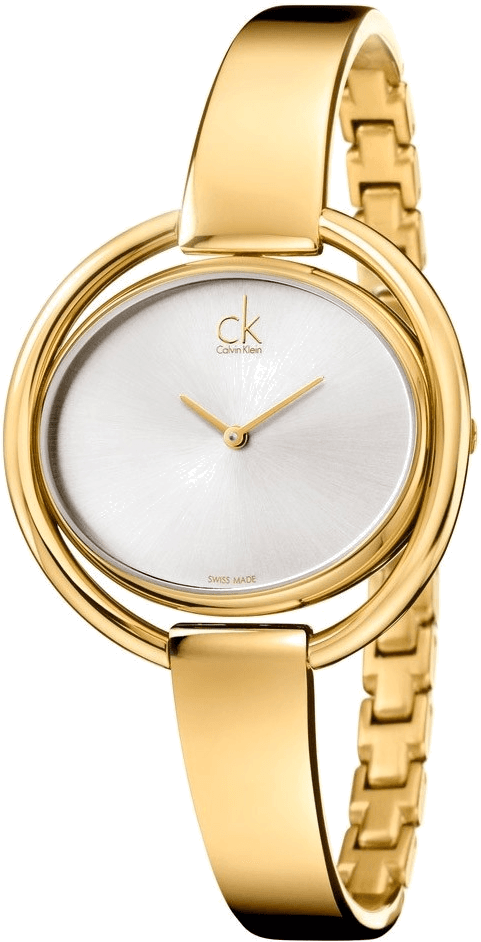 Montre Femme Calvin Klein Impetuous K4F2N516 Acier Doré Swiss Made