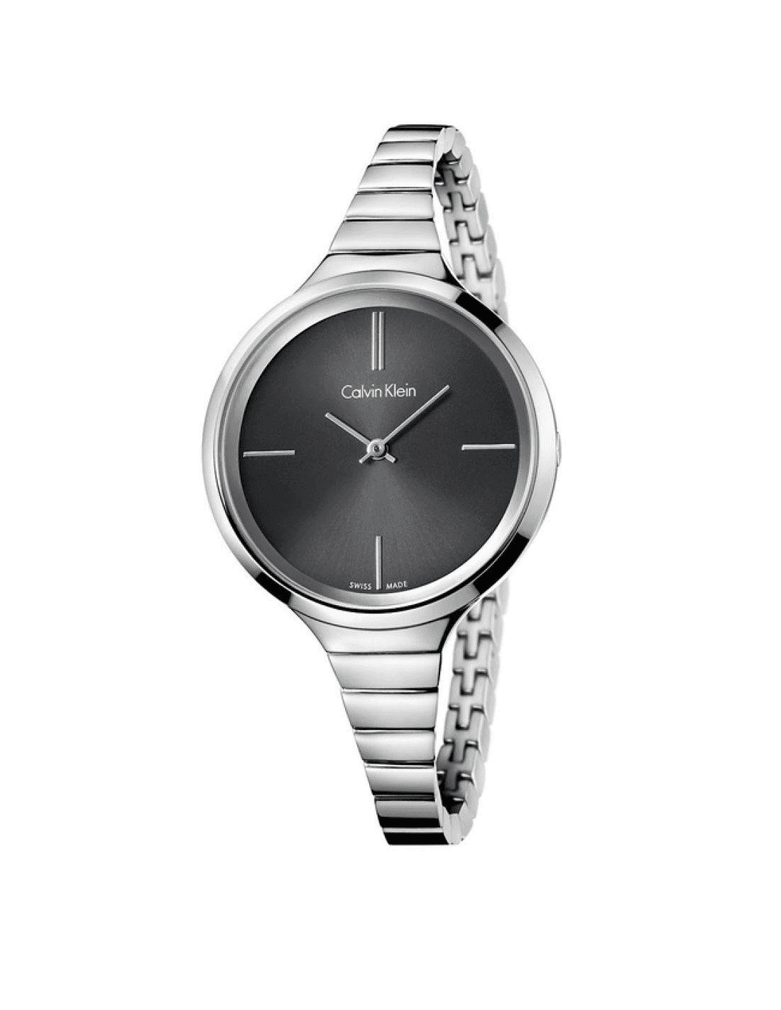 Montre Femme Calvin Klein Lively K4U23121 Acier Argenté Swiss Made