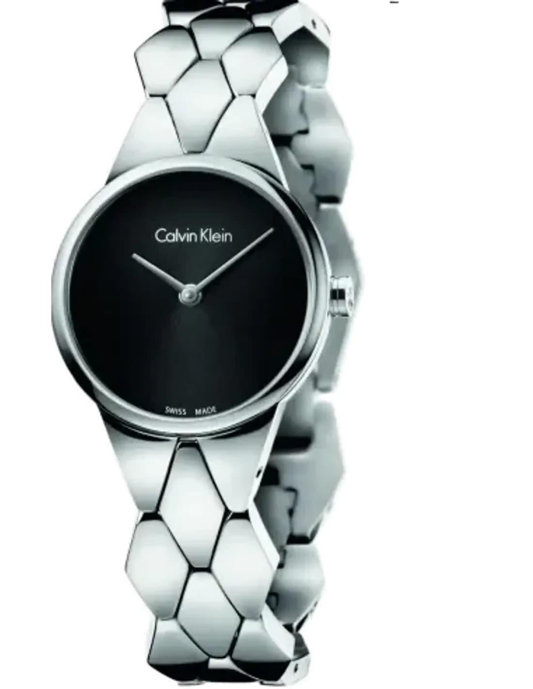 Montre Femme Calvin Klein Snake K6E23141 cadra noir