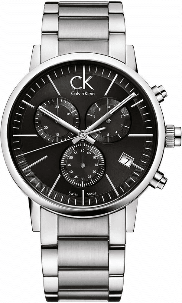 Montre Calvin Klein CK Chrono Post-minimal K7627161 cadran noir