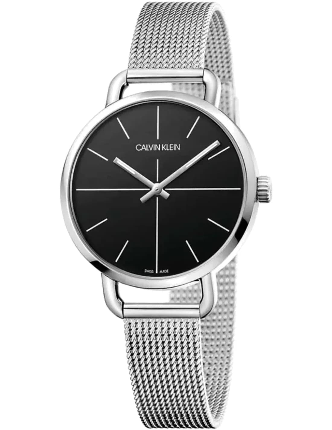 Montre Femme Calvin Klein Even K7B23121 Maille Milanaise Argentée