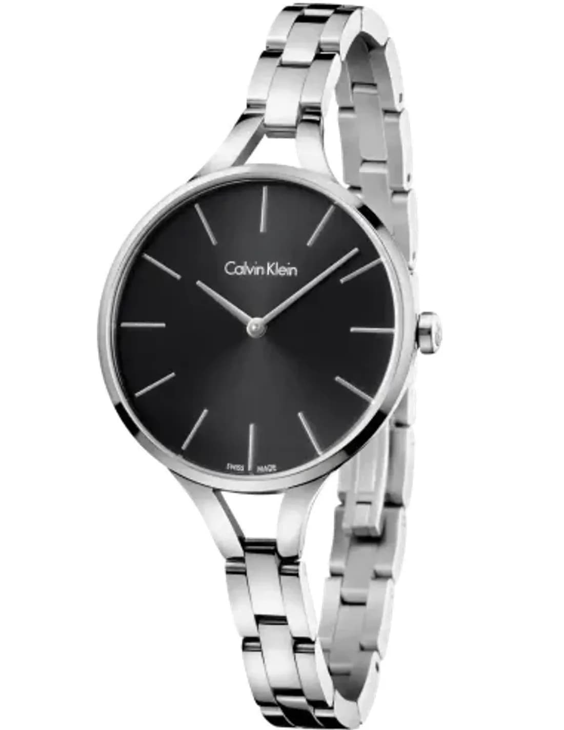 Montre Femme Calvin Klein Graphic K7E23141 en acier cadran noir