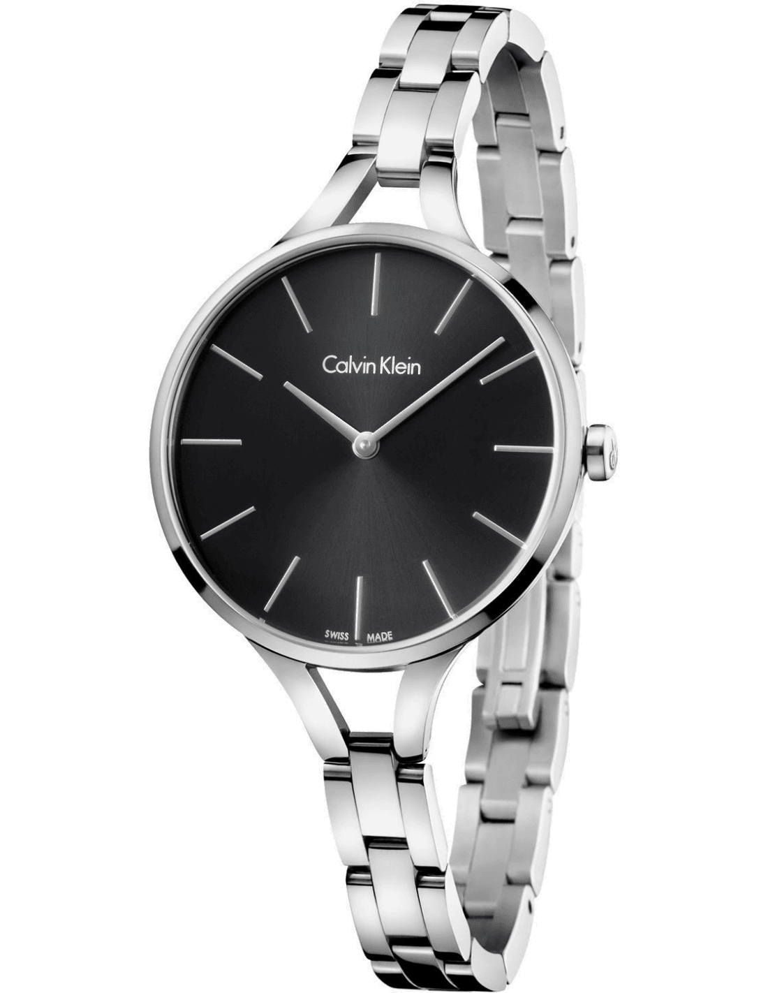 Montre Femme Calvin Klein Graphic K7E23141 en acier cadran noir