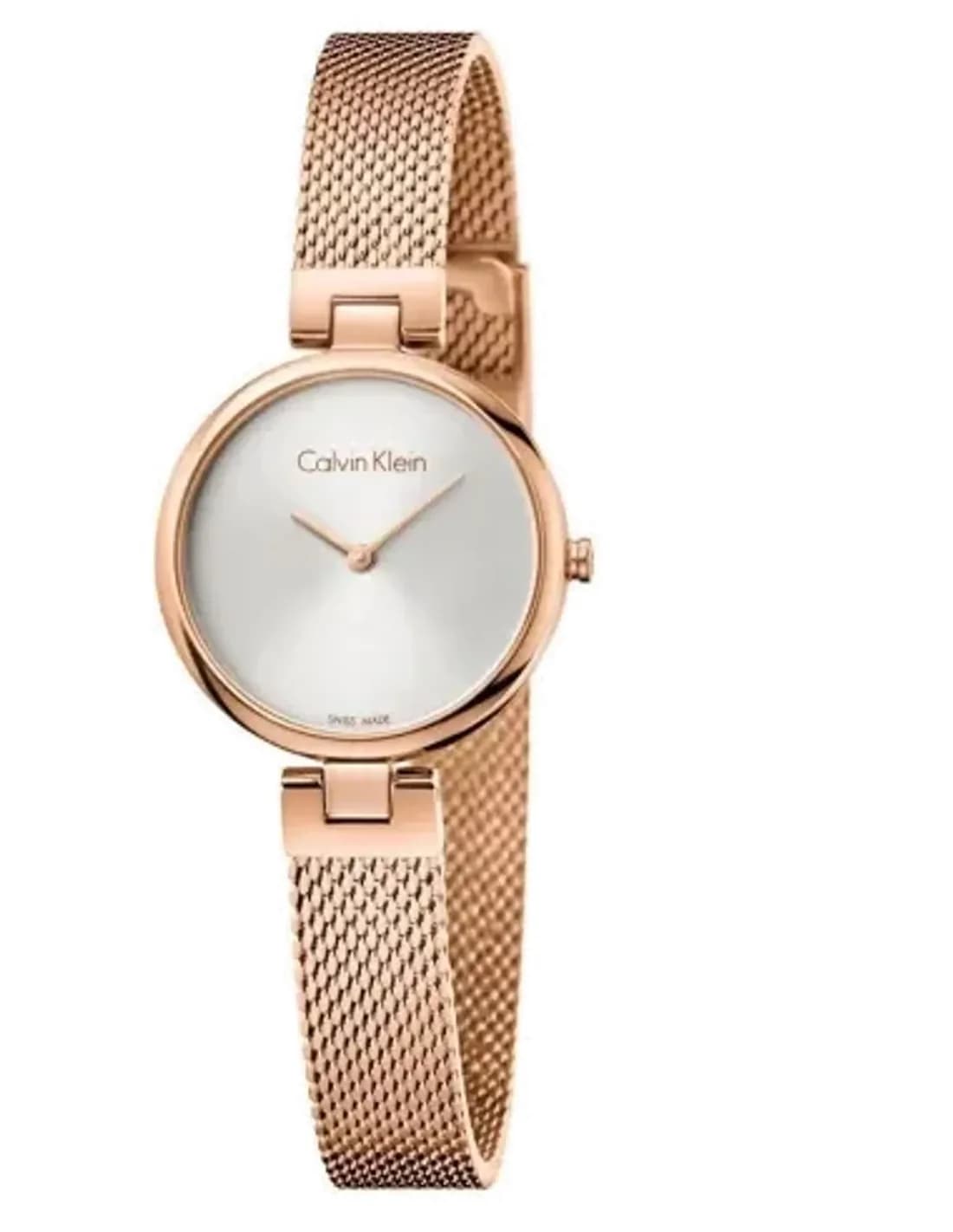 Montre Calvin Klein K8G23626 Bracelet Maille Milanaise Or Rose