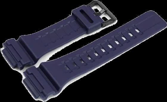 Bracelet de rechange pour montre Casio résine bleu AQ-S810W-2 et W-735H-2
