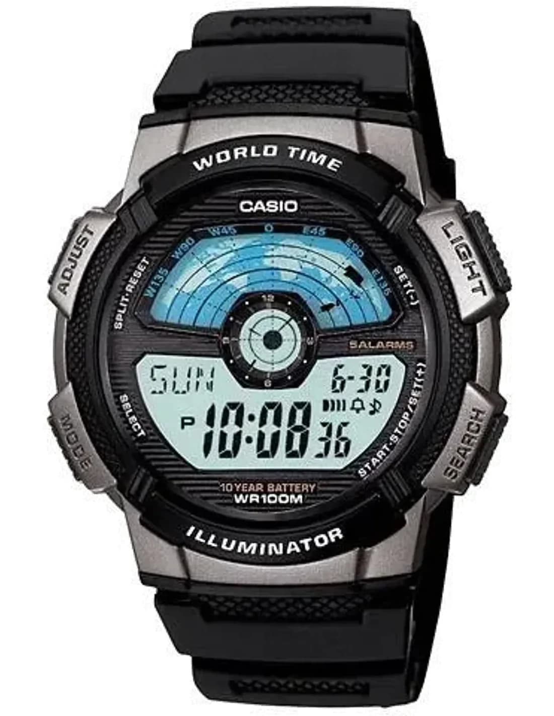 Montre Homme Casio AE-1100W-1AVEF Noir