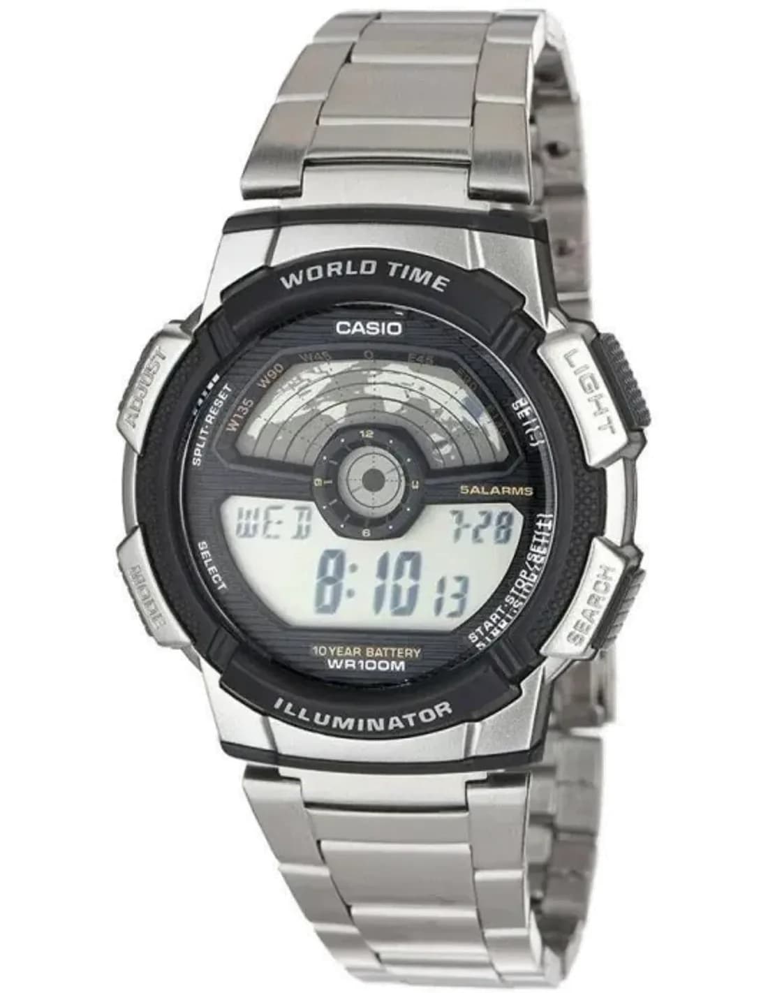 Montre Homme Casio AE-1100WD-1AVEF Argent