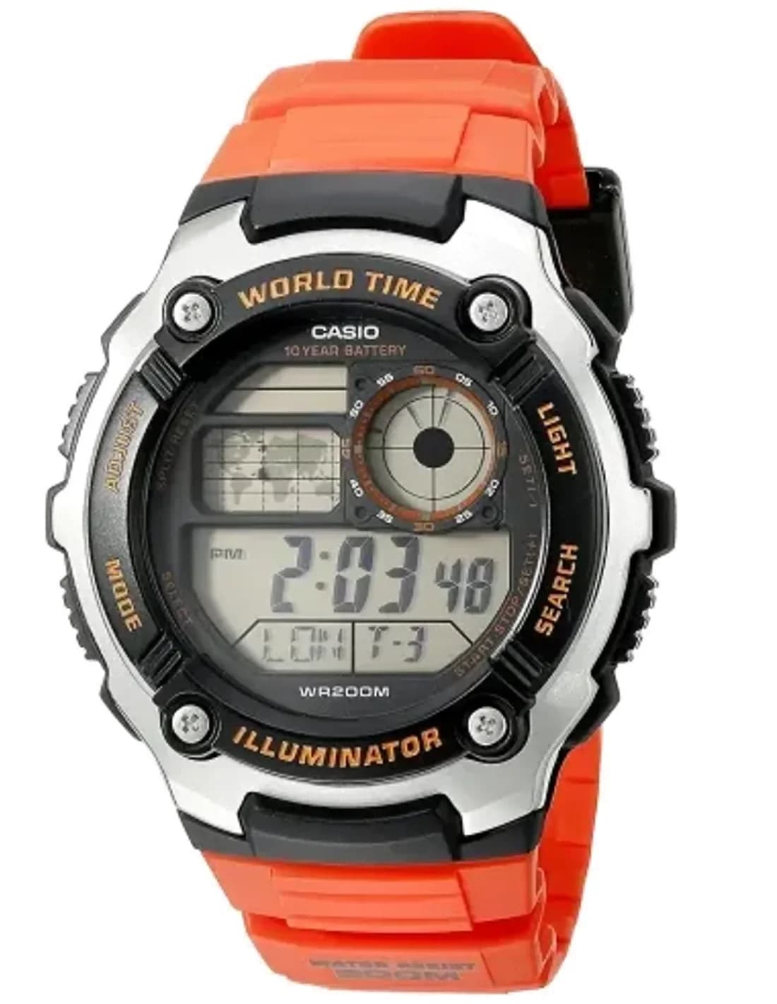 Montre Homme Casio Sport AE-2100W-4AVEF Orange