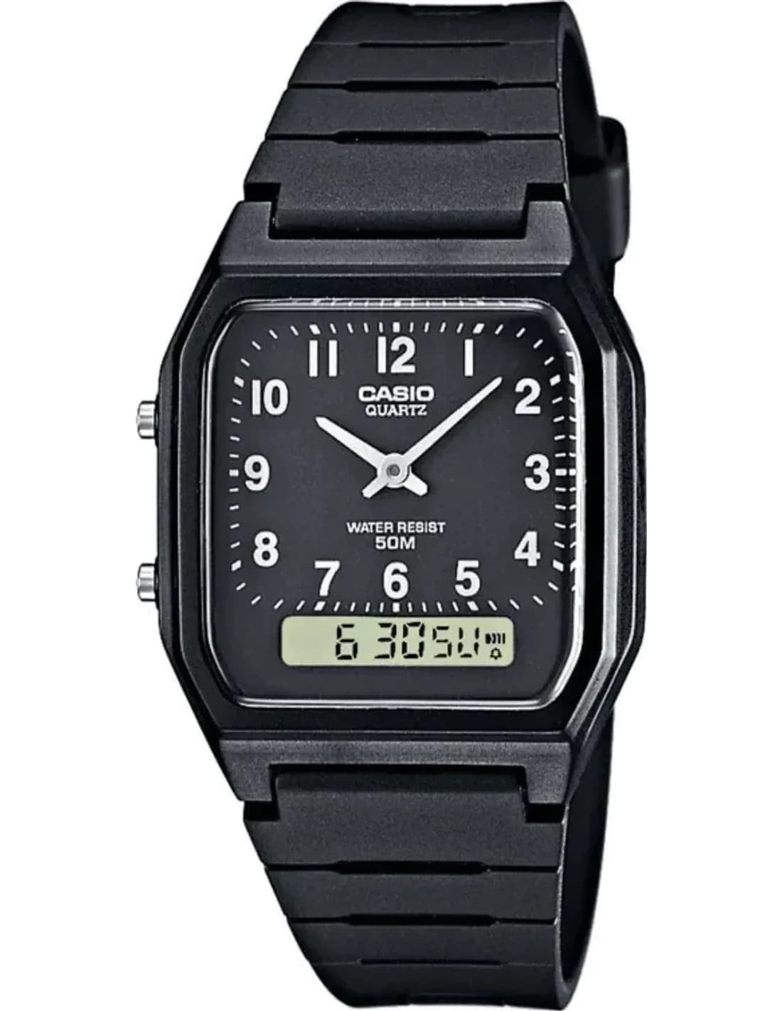 Montre Homme Casio Collection Digitale/Analogique AW-48H-1BVEF